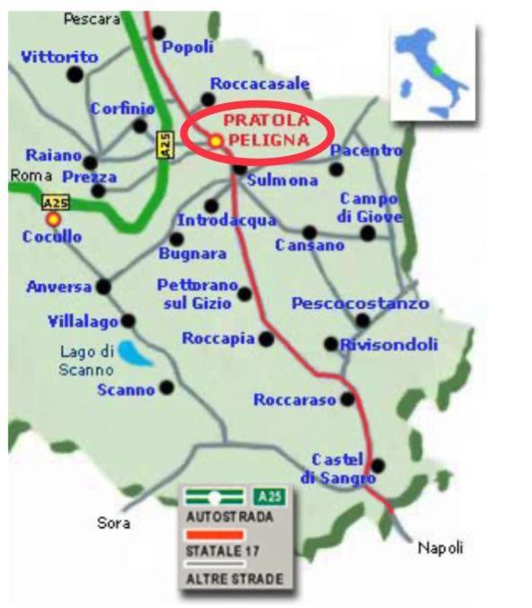 B&B Il Vicoletto Pratola Peligna Esterno foto